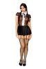 Gothic School Girl  Miss Behavin  One Size  Black