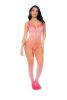 Sunset Bloom Bodystocking Os Sunset