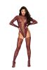 Teddy Bodystocking Dmnd One Size