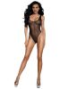 Sheer Mesh Crystal Bodysuit