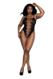 Easy Teddy With Fishnet Peek a Boo