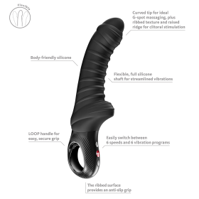 Tiger G Spot Vibrator Black