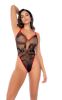 Sweet Poison Fishnet Bodysuit Os