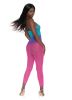 Seamless Mesh Bodystocking Os