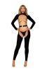 Bodystocking and Belt Dmnd One Size