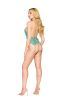 Short Garter Slip and G String Dmnd One Size