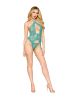 Short Garter Slip and G String Dmnd One Size