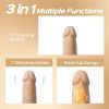 Luis App Controlled 8.5" Real Thrusting Dildo With Clit Licker
