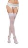 Sheer Lace Thigh High One Size