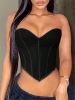 Women's Heart Solid Color Shapewear