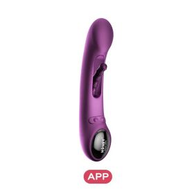 Tempo App Controlled Tapping G Spot Vibrator (Option: Purple)