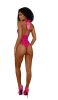 Tiana Lace Teddy With Satin Tie